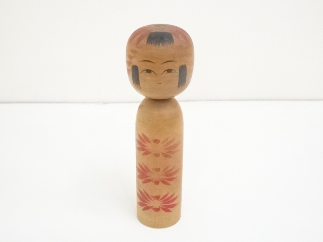 TRADITIONAL JAPANESE CRAFT / KOKESHI DOLL (21.5 cm)/ ARTISAN WORK